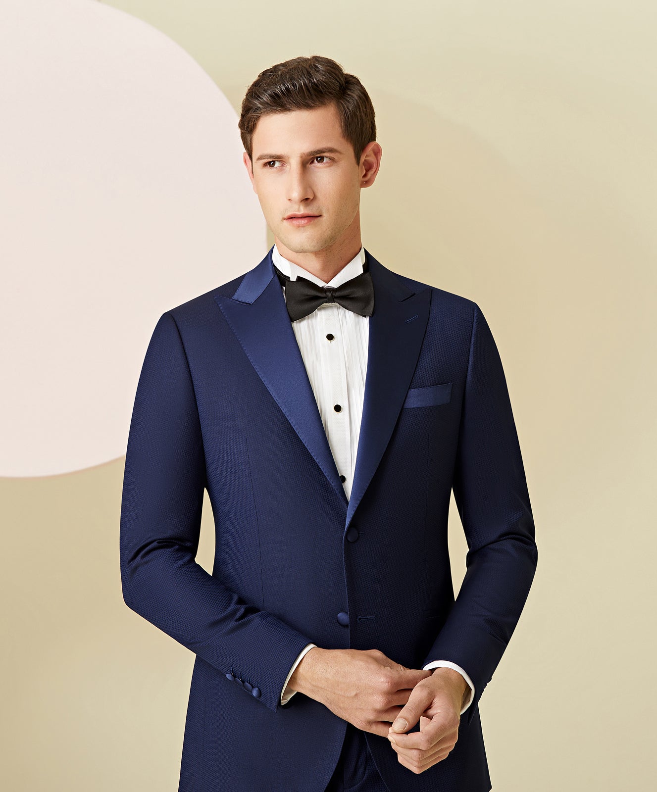 Victoria Navy Blue Tuxedo