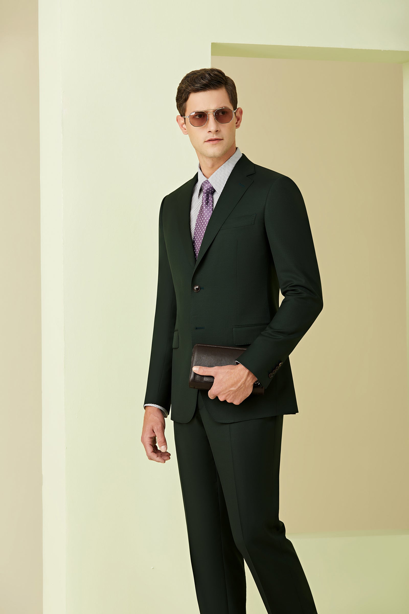 JW23 Forest Green Suit – Jennis Warmann1