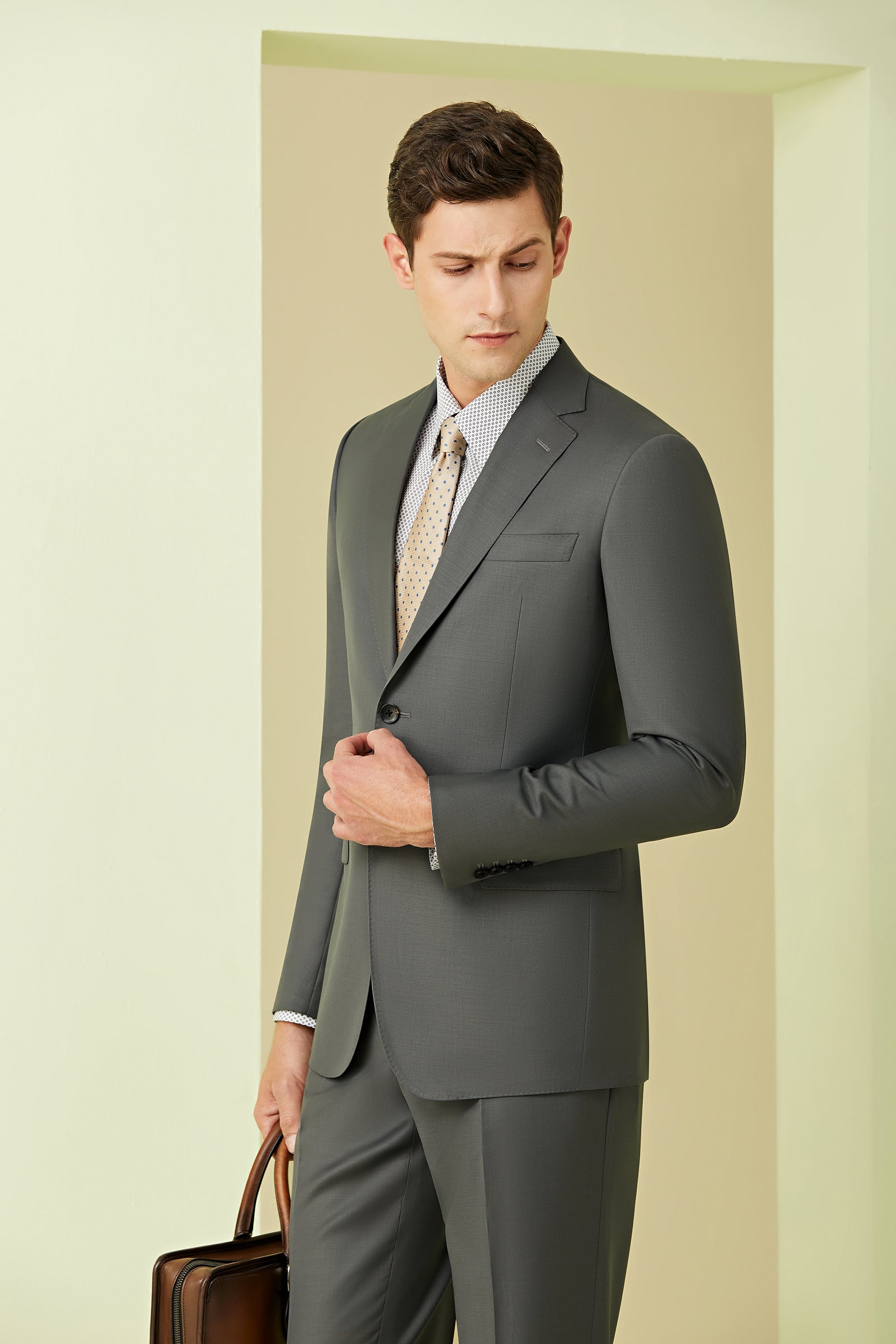 Slate Grey Suit Jennis & Warmann Slate Grey Suit Jennis & Warmann