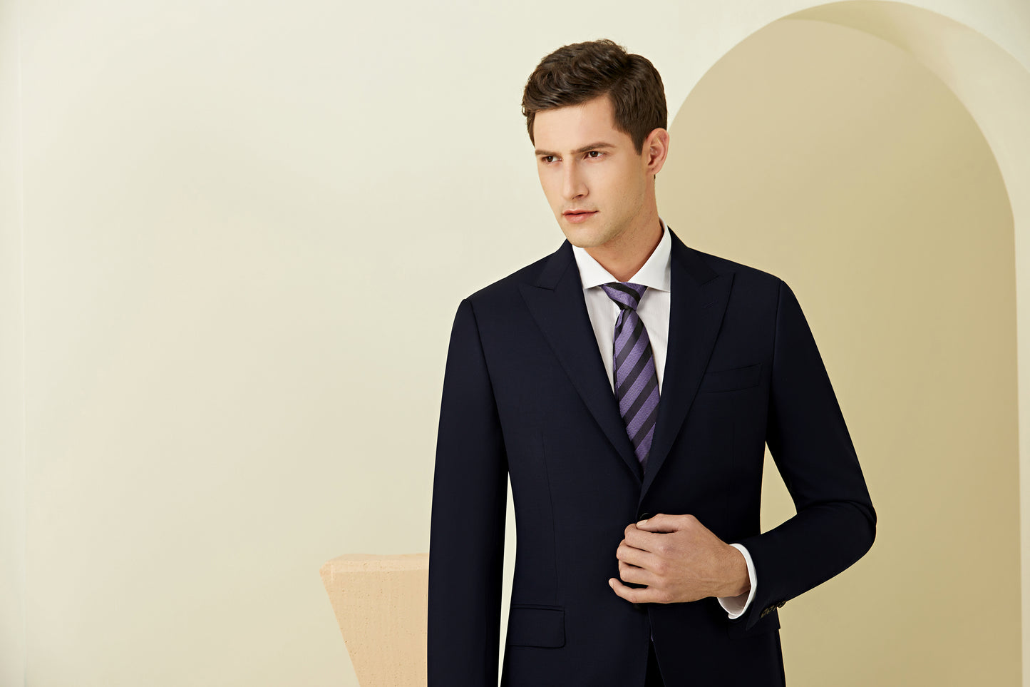 Carnaby Navy Merino Wool Suit