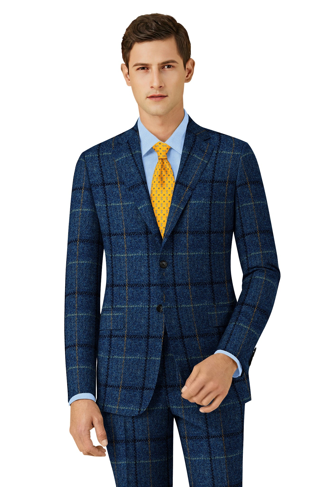 Custom 2 Piece Harris Tweed Suit