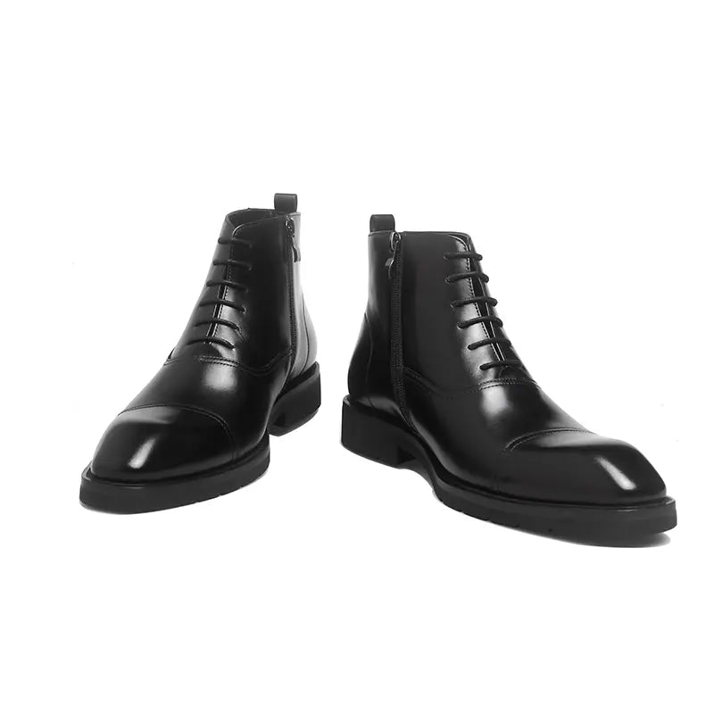 X4-S166 Ankle Zipper Boot