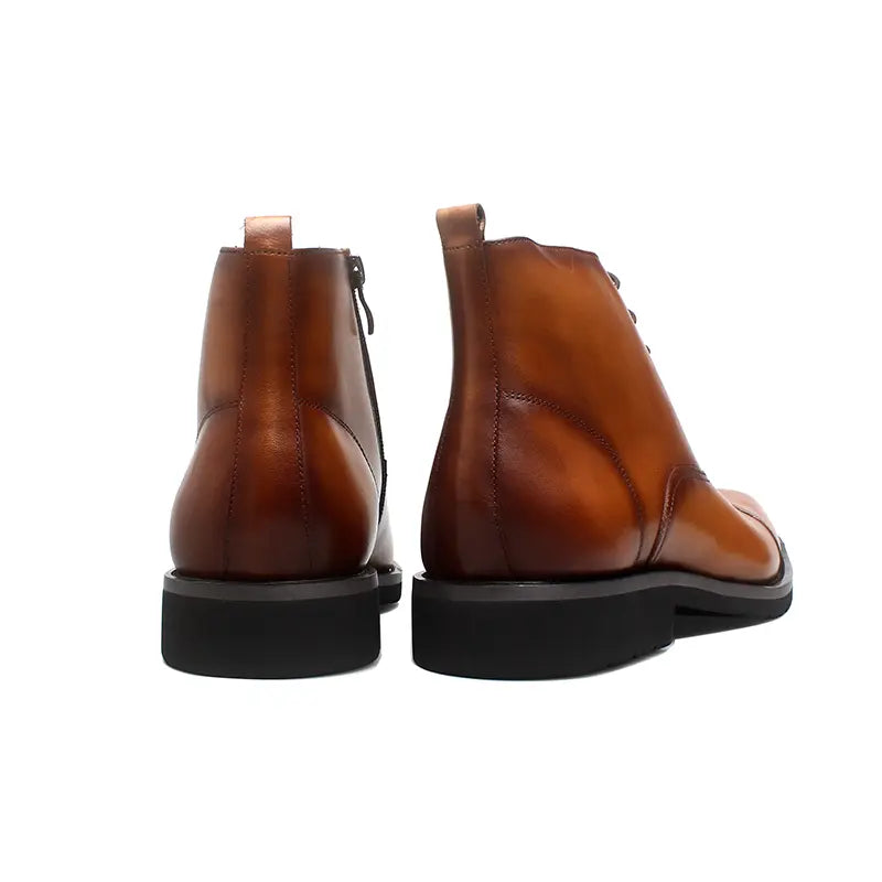 X4-S166 Ankle Zipper Boot