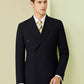 Derby Black Double Breasted Suit