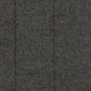 GREY HERRINGBONE PLAID TWEED