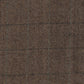 DARK BEIGE HERRINGBONE PLAID TWEED