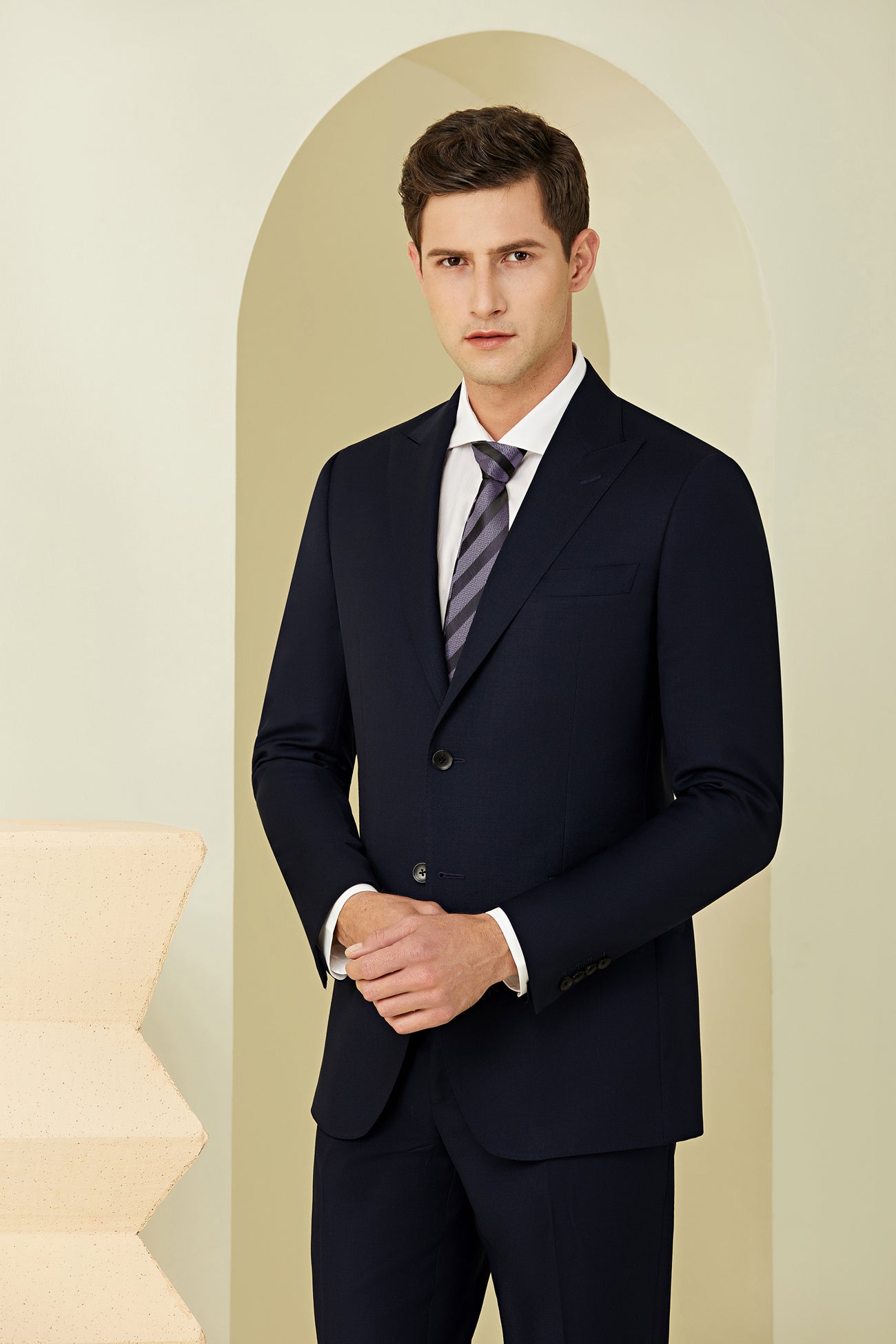 Carnaby Navy Merino Wool Suit
