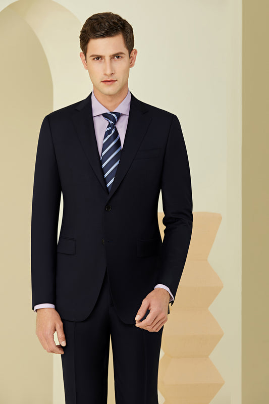 Caledonia Navy Wool Suit