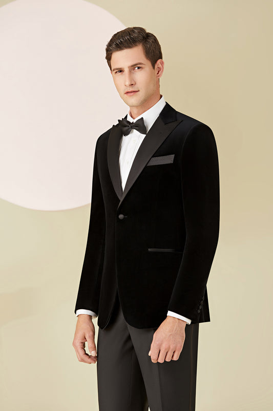 Black Velvet Tuxedo
